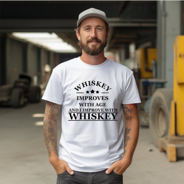 T-shirt Citation drôle de boisson Whiskey (Créateur téléchargé)