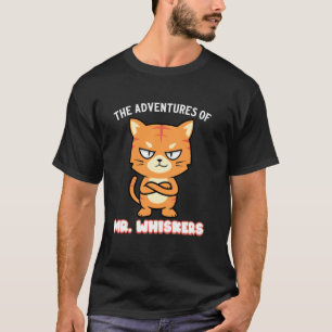 T-shirt Citation drôle de chat tigré orange Mème Amour de