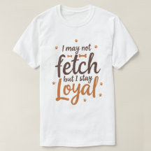 Citation drôle de chien loyal - Art canin mignon