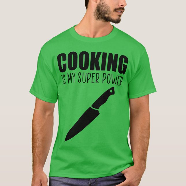 T-shirt Citation drôle de cuisine ami (Devant)