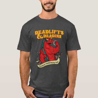 T-shirt Citation drôle de gain d'entraînement Deadlifts et