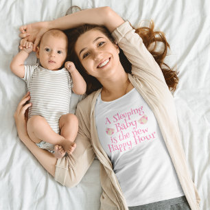 T-shirt Citation drôle de maternité pour la sieste de bébé