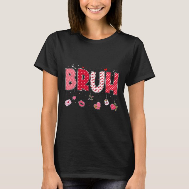 T-shirt Citation drôle de mème Bruh salutation frère adole (Devant)