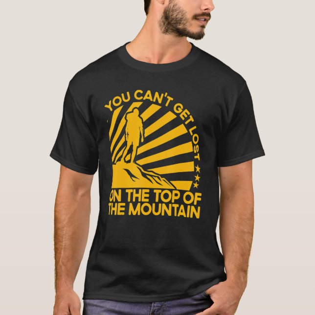 T-shirt Citation drôle de mème de randonnée Blague Citatio (Devant)