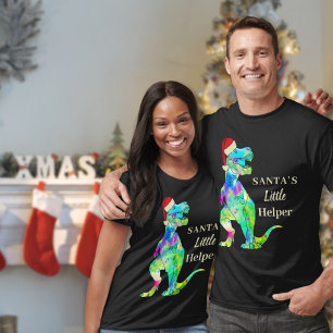 T-shirt Citation drôle de Noël de dinosaure T-Rex