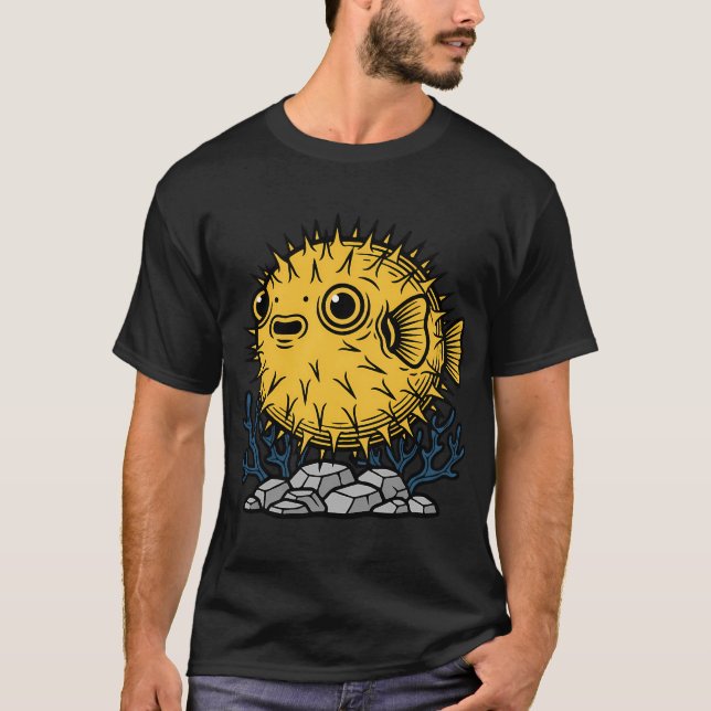 T-shirt Citation drôle de pêcheur Règle de pêche #1 (Devant)