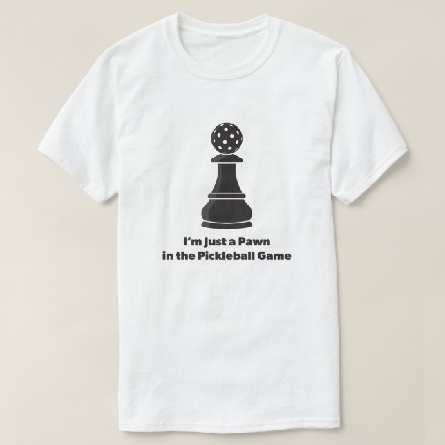 T-shirt Citation drôle de pickleball (Design devant)