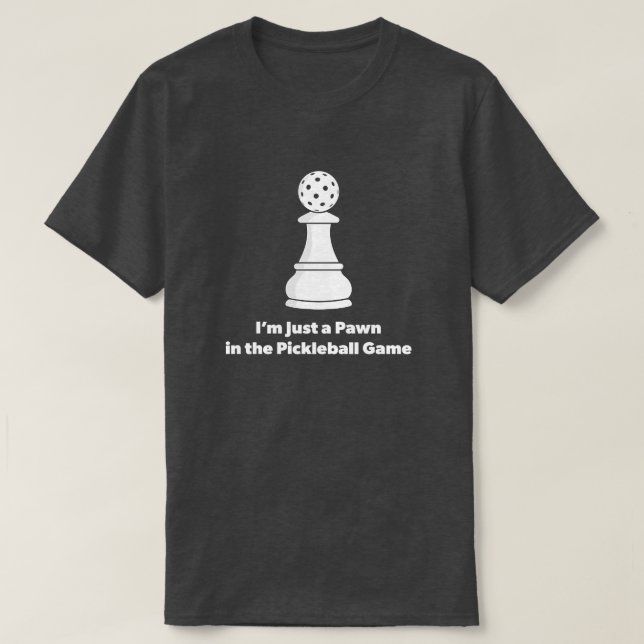 T-shirt Citation drôle de Pickleball (Design devant)