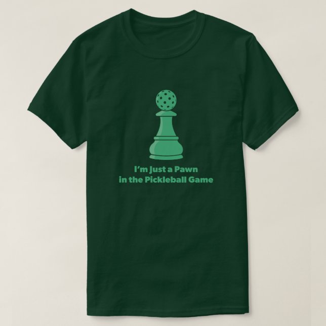 T-shirt Citation drôle de Pickleball (Design devant)