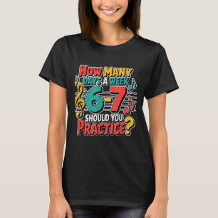 T-shirt Citation drôle de professeur d'orchestre 6 7 Prati