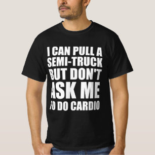 T-shirt Citation drôle de strongman