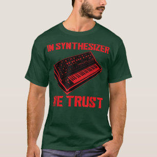T-shirt Citation drôle de synthétiseur analogique Producte