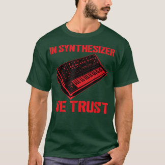 T-shirt Citation drôle de synthétiseur analogique Producte
