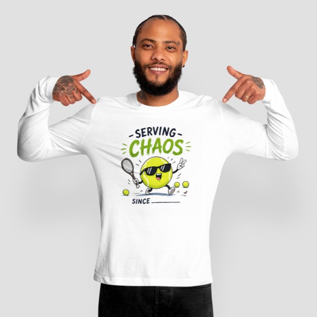 T-shirt Citation drôle de tennis (Créateur téléchargé)