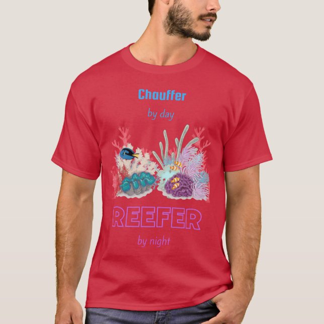 T-shirt Citation drôle de tumblr sur Reefer jaune (Devant)