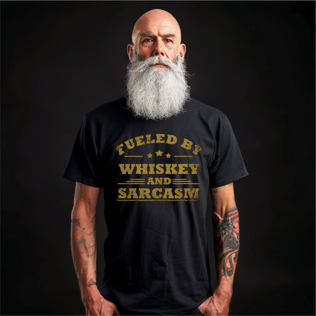 T-shirt Citation drôle de whisky à boire (Créateur téléchargé)