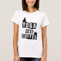 Citation drôle de yoga et de café pour amateur de