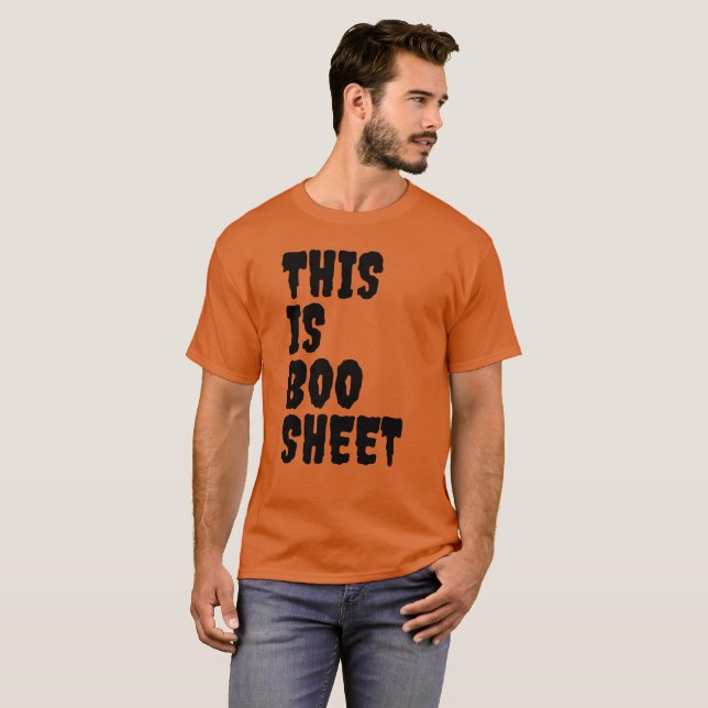 T-shirt Citation drôle d'Halloween (Devant entier)