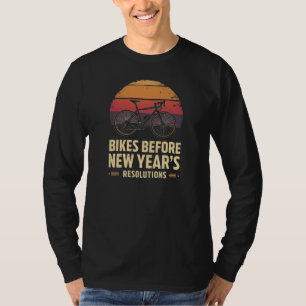 T-shirt Citation Drôle Du Nouvel An Pour L'Aventure Cyclis