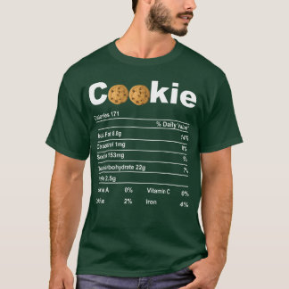T-shirt Citation drôle et mignonne sur les cookies pour la