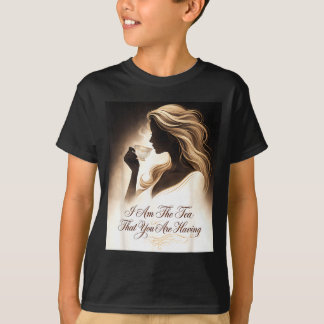T-shirt Citation drôle femmes élégantes suis le thé que so