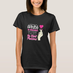 T-shirt Citation Drôle K Drama Avec Problèmes Adultes Pour