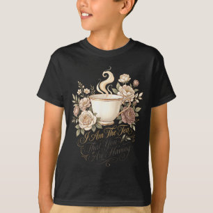 T-shirt Citation drôle les femmes élégantes sont le thé qu