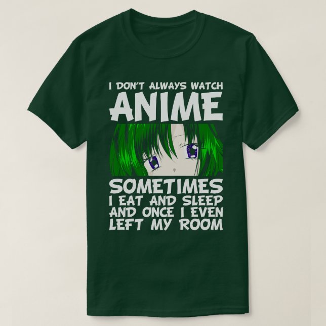 T-shirt Citation drôle Otaku Anime (Design devant)