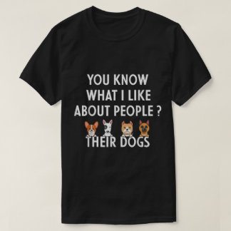 T-shirt Citation drôle pour amateur de chiens