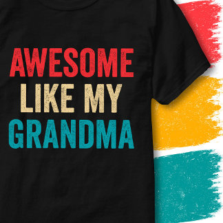 T-shirt Citation drôle rétro vintage Incroyable comme ma g