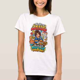 T-shirt Citation drôle sur l'âge adulte pour décider quoi 