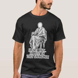 T-shirt Citation drôle sur le mode d'économie d'énergie Hu