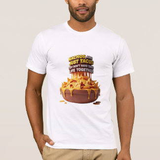 T-shirt Citation drôle sur les Nachos sont juste des Tacos