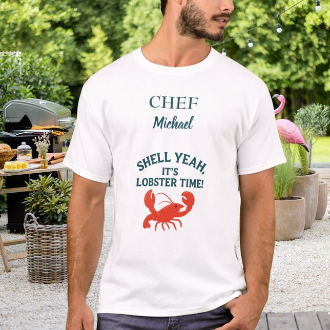 T-shirt Citation du chef de la partie de cuisson du langou (Créateur téléchargé)