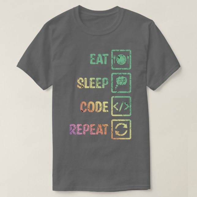 T-shirt Citation du développeur logiciel de programmeur Co (Design devant)