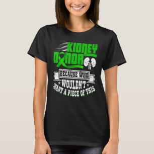 T-shirt Citation du donneur de rein - transplantation d'or