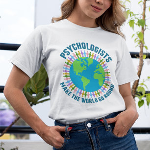 T-shirt Citation du monde des psychologues mignons sur la 