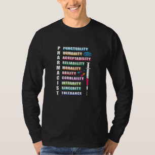 T-shirt Citation du pharmacien Technicien en pharmacie Pha