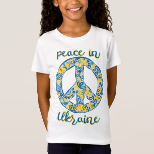 T-Shirt Citation du signe de la paix du Pacifique aux coul