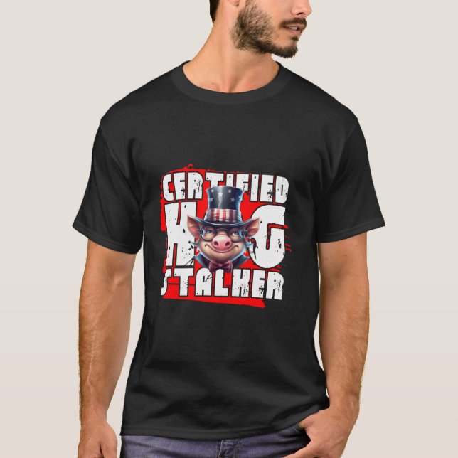T-shirt Citation Du Technicien De Suppression De Porcs Pou (Devant)