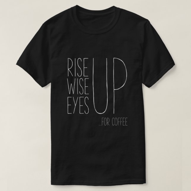 T-shirt Citation Du Ventilateur De Café Cute Funny Enseign (Design devant)