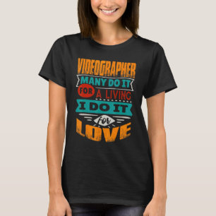 T-shirt Citation Du Vidéographe Je Suis Echocardiographe P