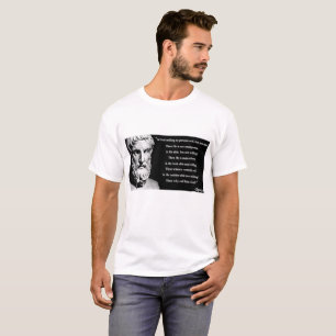 T-shirt Citation d'un dieu d'Epicurus