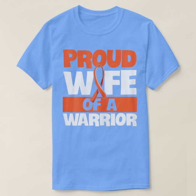 T-shirt Citation d'une femme de Leukem pour combattre la l (Design devant)