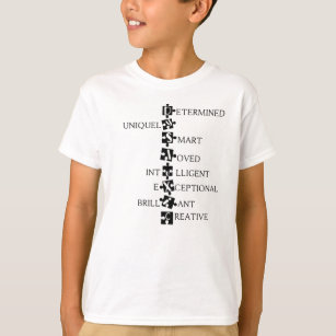 T-shirt Citation Dyslexie, Sensibilisation Dyslexique