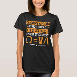 T-shirt Citation Électricien Nous Vous Mettons Toujours Su