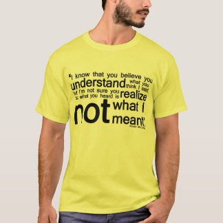 T-shirt Citation embrouillante - tous style et couleur