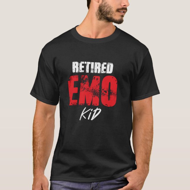 T-shirt Citation Emo Kid retraitée Musique alternative Emo (Devant)