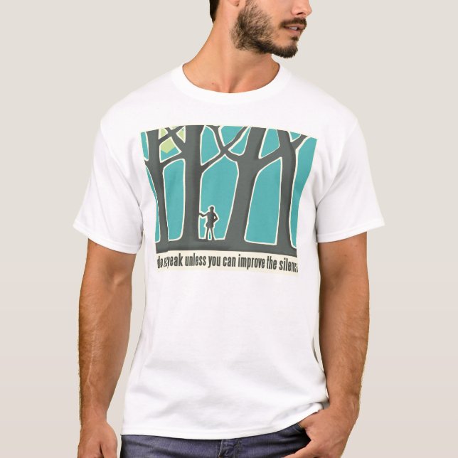 T-shirt Citation environnementale (Devant)