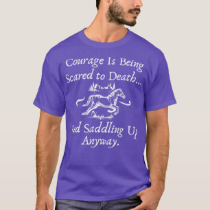 T-shirt Citation Équitation